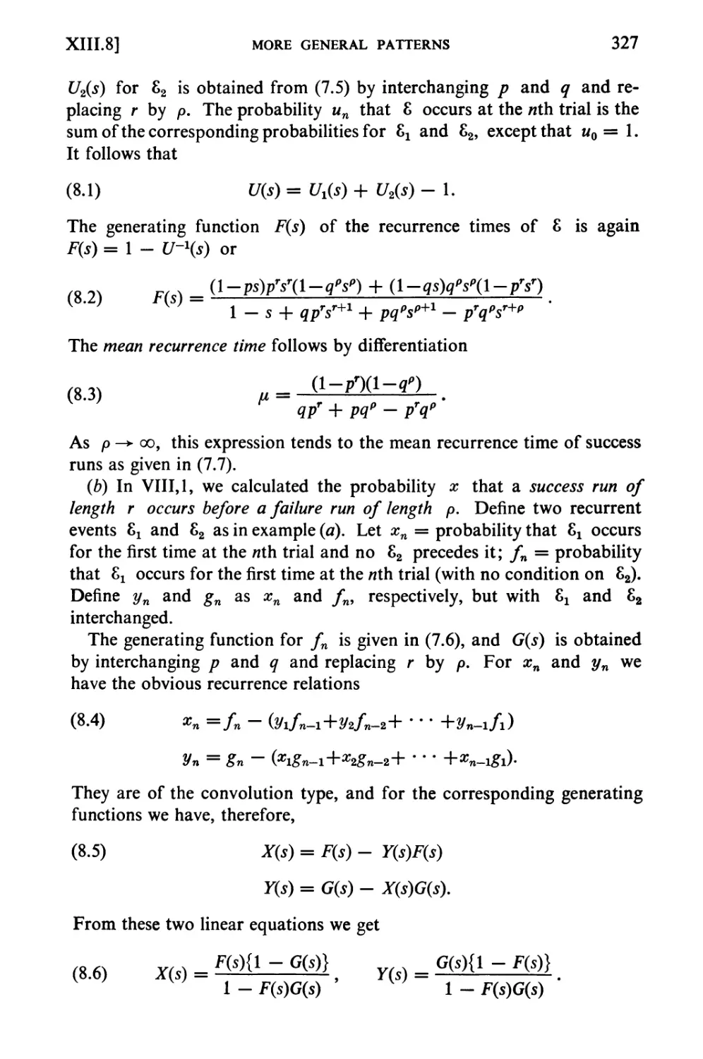 9. Lack of Memory of Geometric Waiting Times