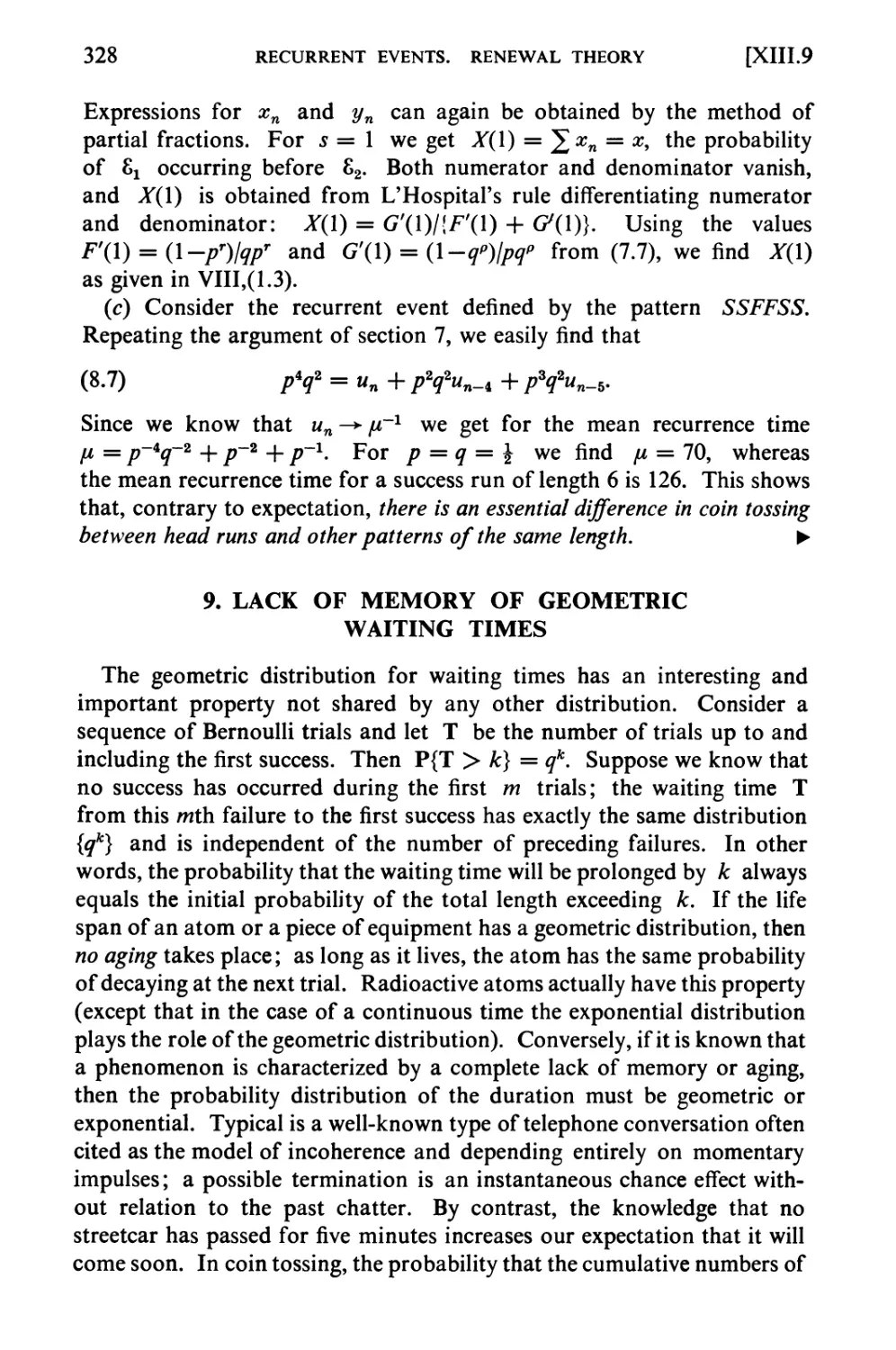 10. Renewal Theory