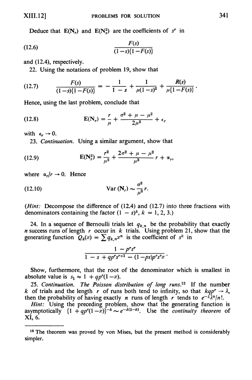 XIV Random Walk and Ruin Problems