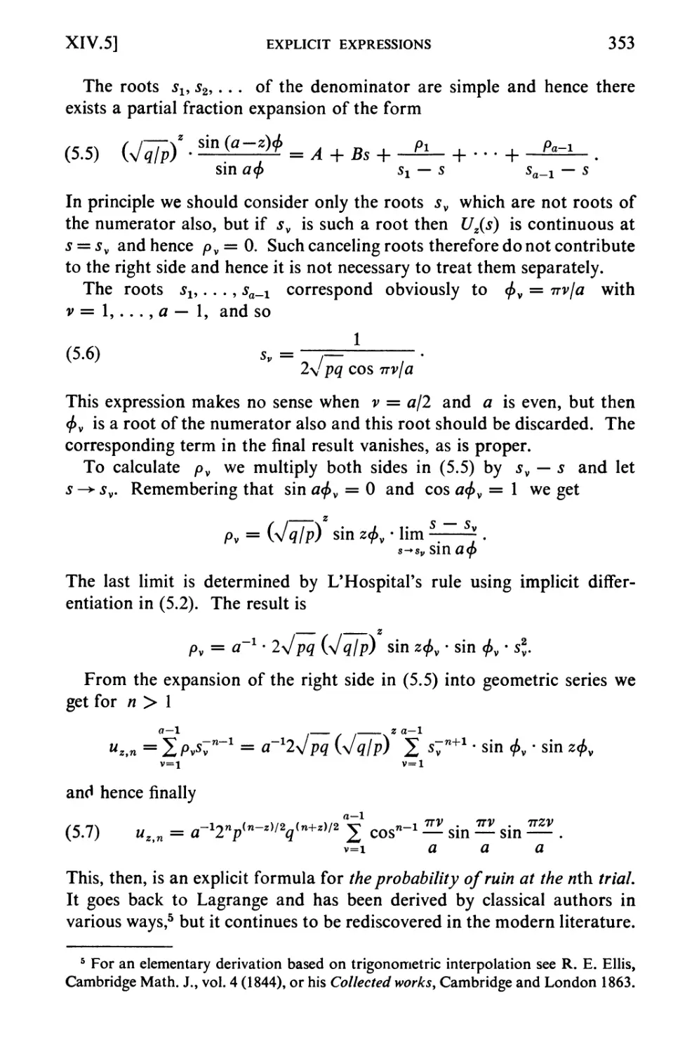 6. Connection with Diffusion Processes