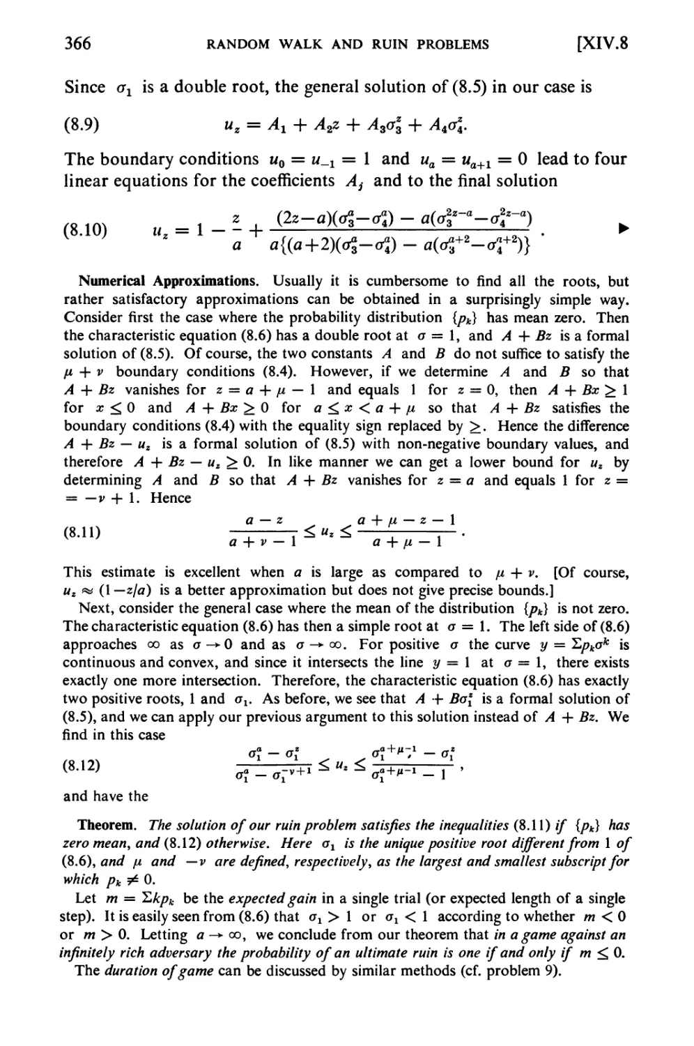 9. Problems for Solution