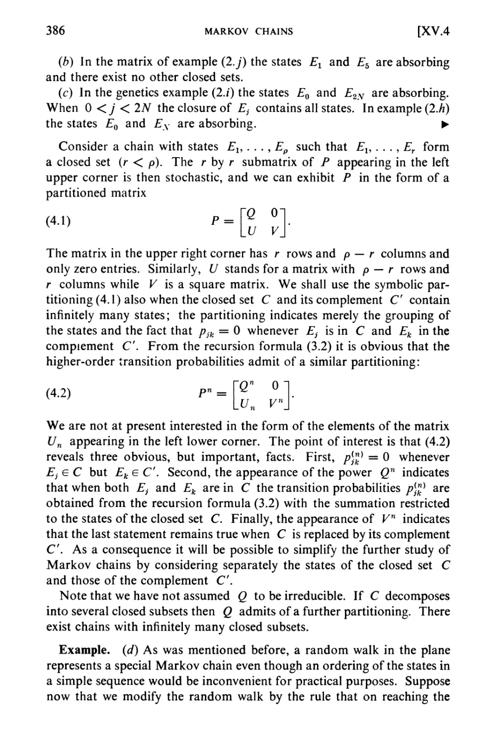 5. Classification of States