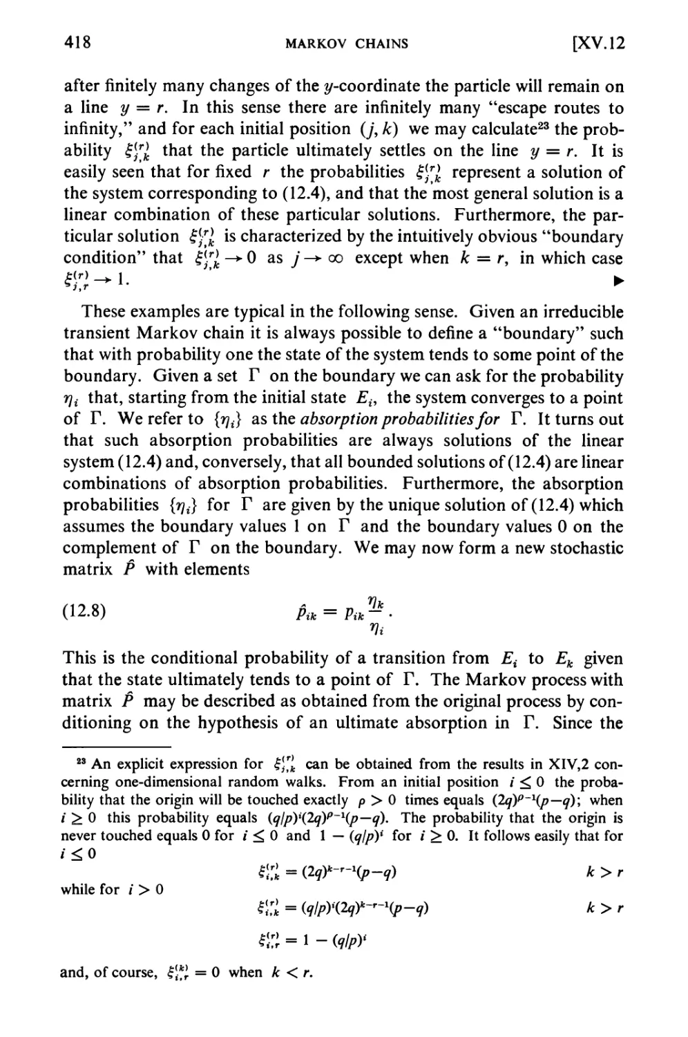 13. The General Markov Process