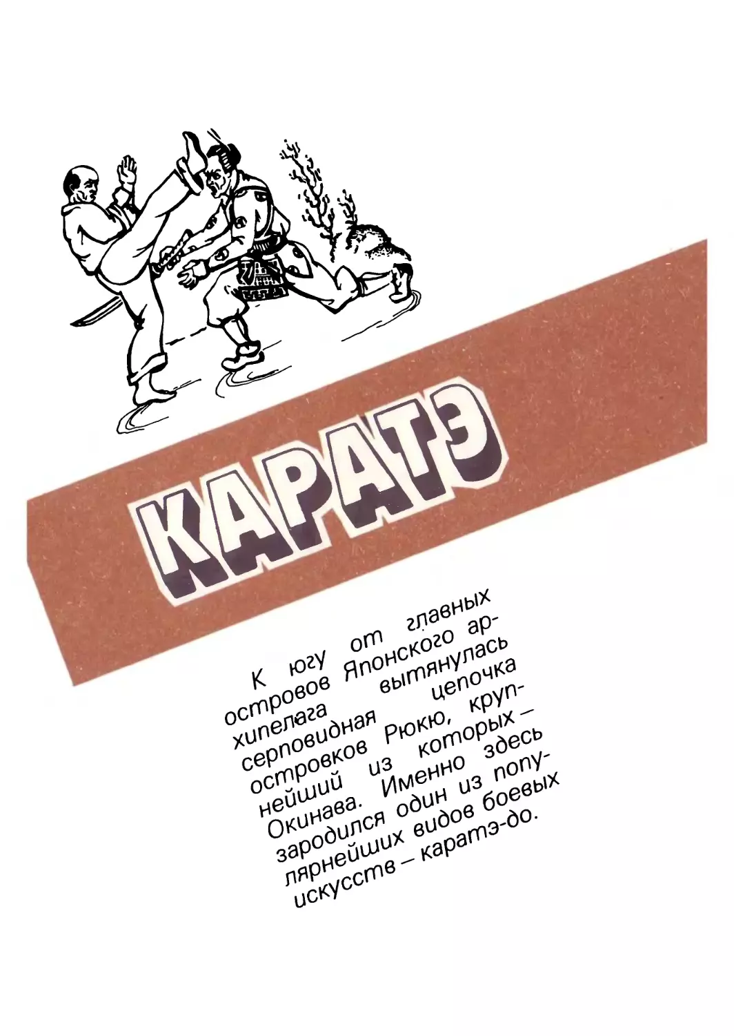 КАРАТЭ М. Степин