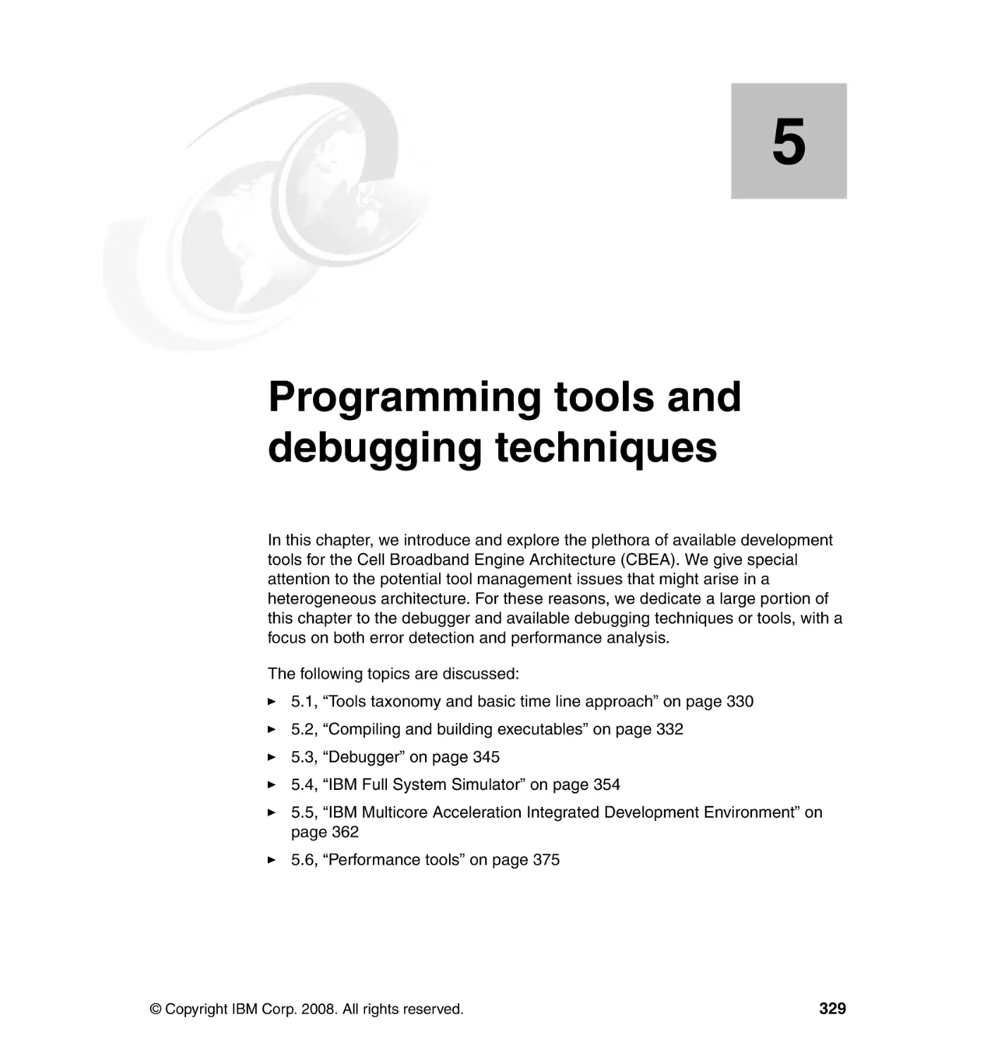 Chapter 5. Programming tools and debugging techniques