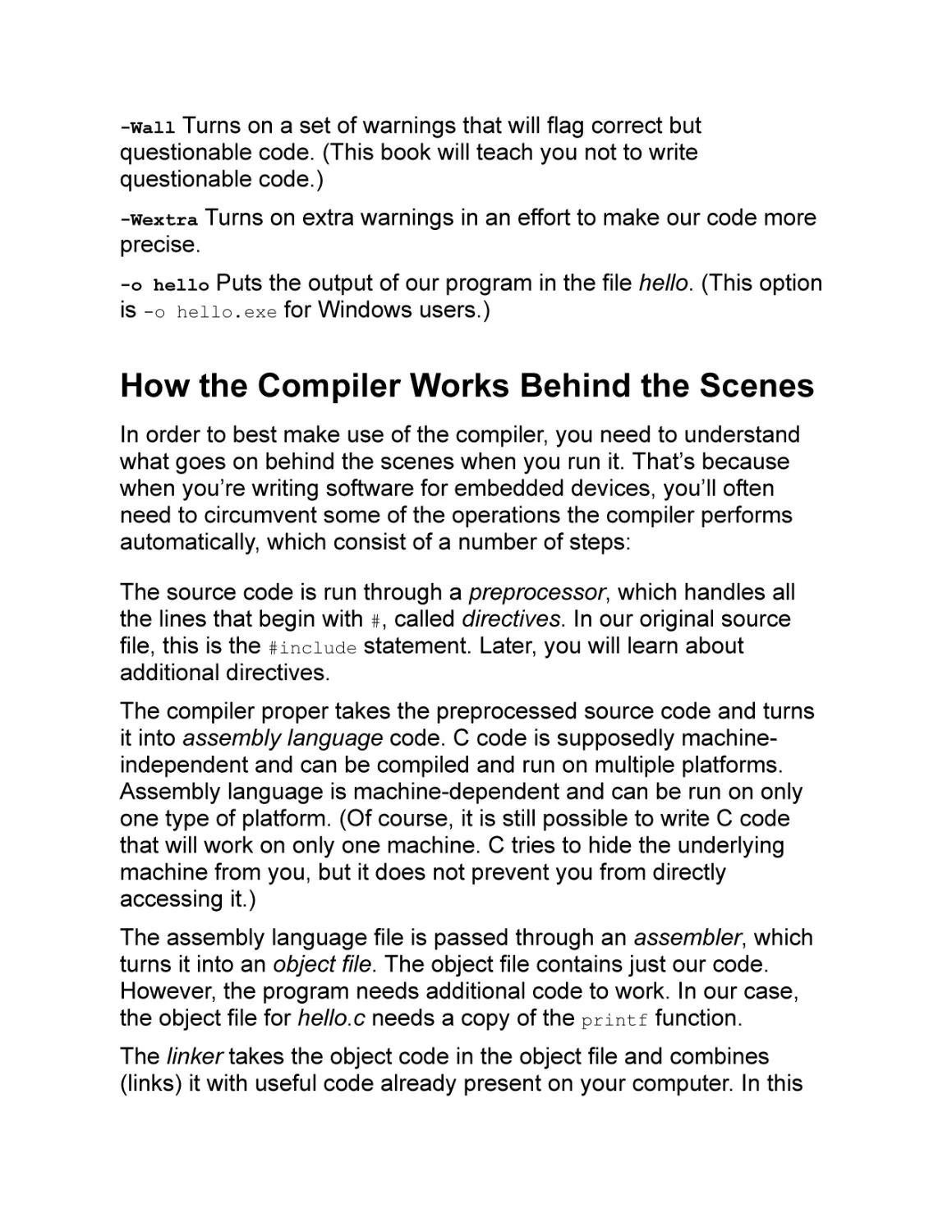 How the Compiler Works Behind the Scenes