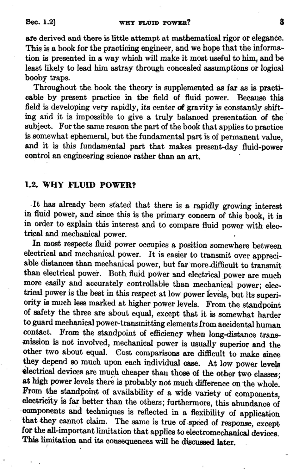1.2 Why Fluid Power?