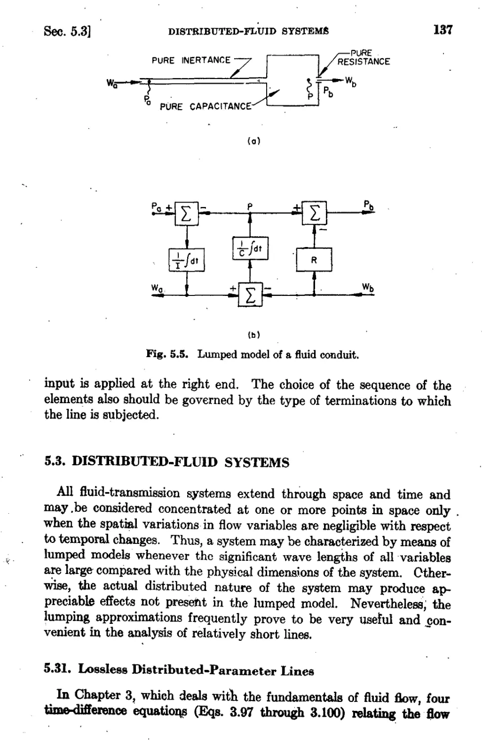 5.3 Distributed-Fluid Systems