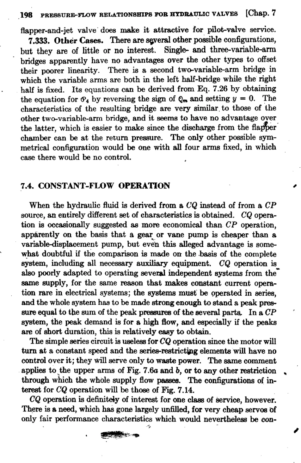 7.4 Constant-Flow Operation