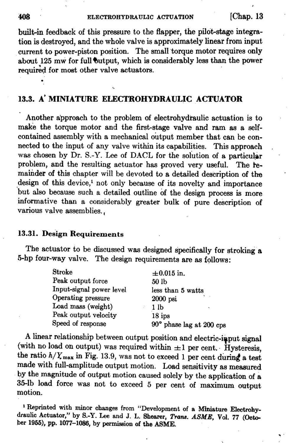 13.3 A Miniature Electrohydraulic Actuator