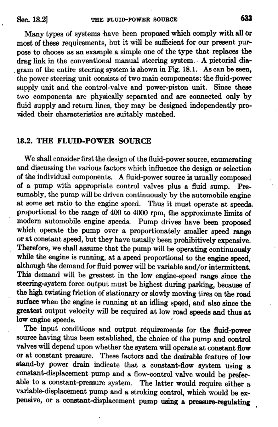 18.2 The Fluid-Power Source