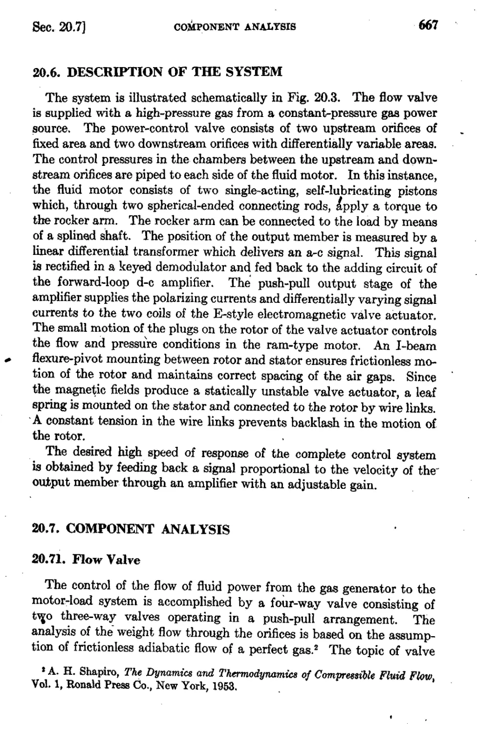 20.6 Description of the System
20.7 Component Analysis