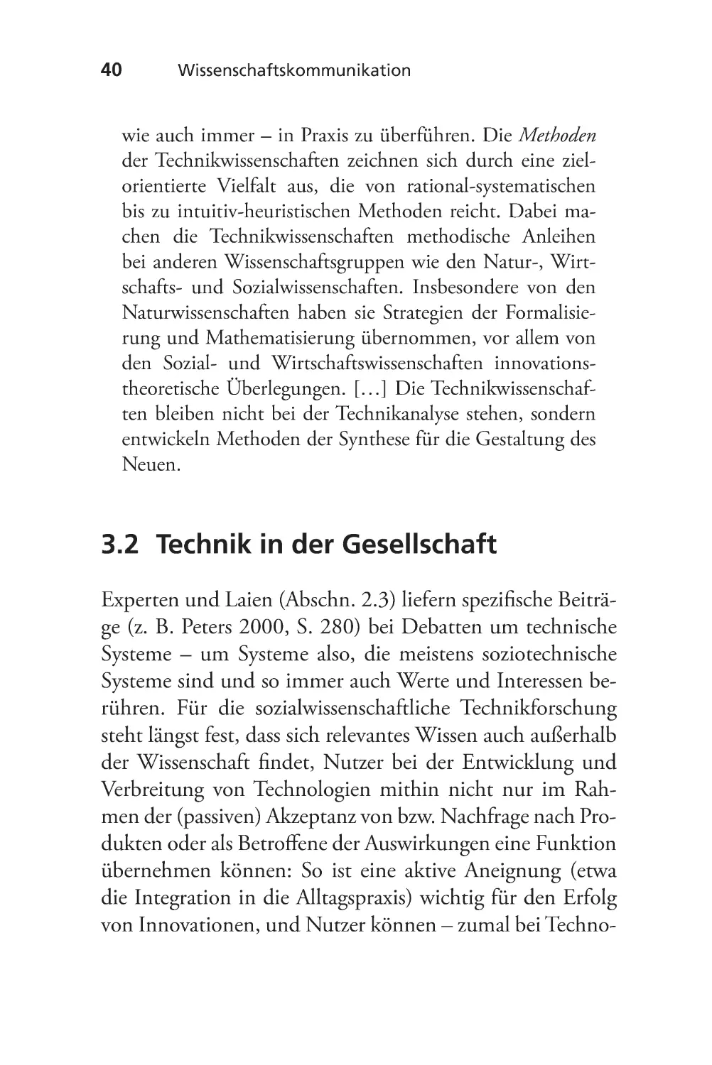 3.2 Technik in der Gesellschaft