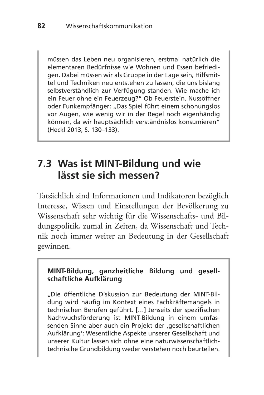 7.3 Was ist MINT-Bildung und wie lässt sie sich messen?