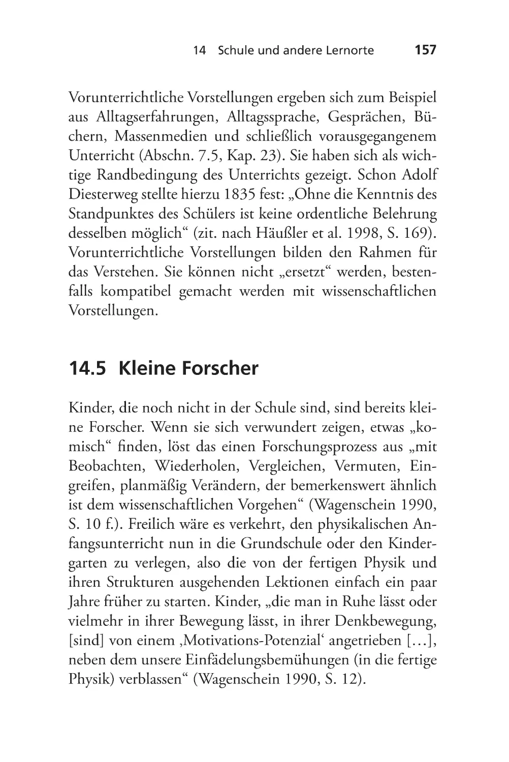 14.5 Kleine Forscher