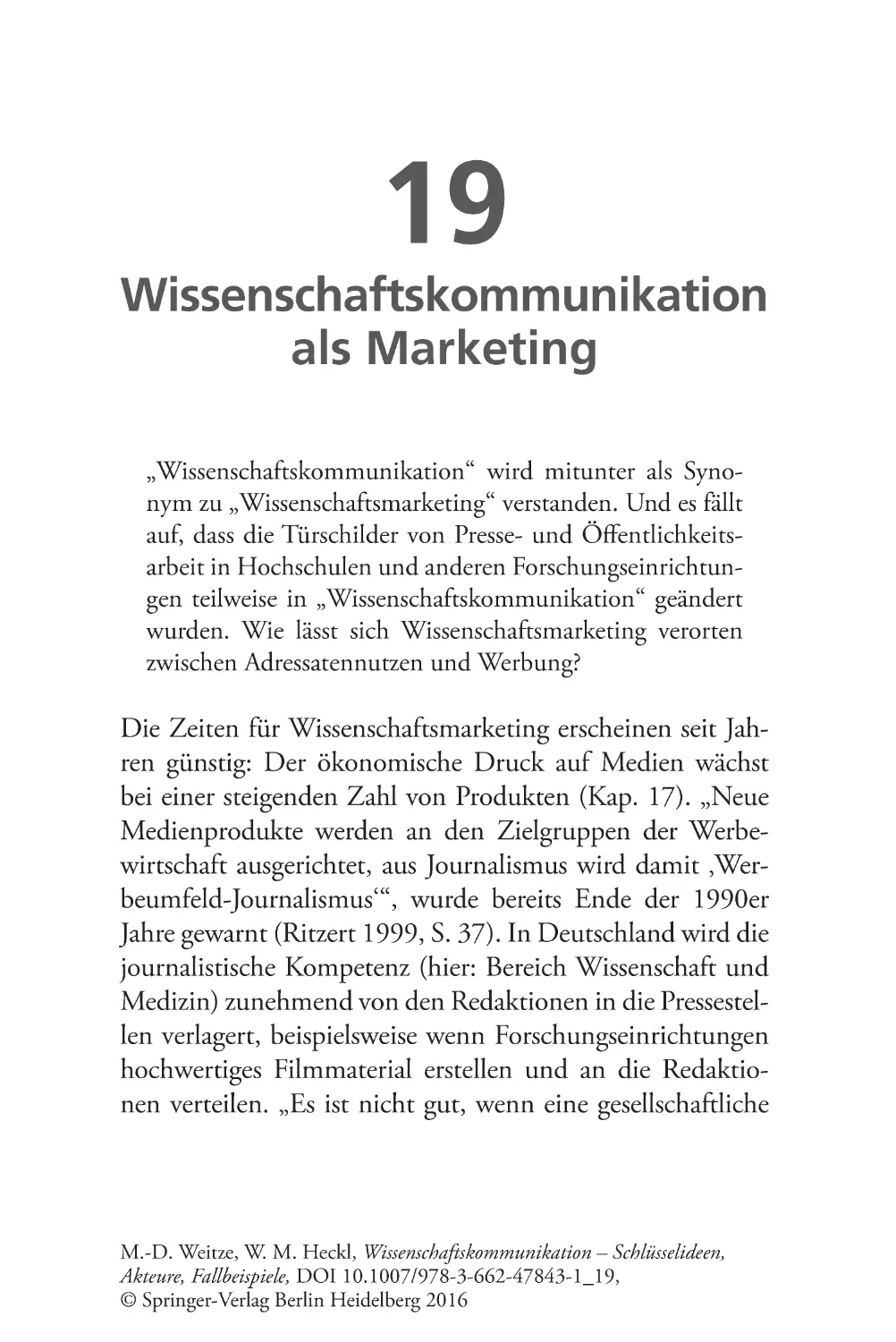 Kapitel-19
Wissenschaftskommunikation als Marketing