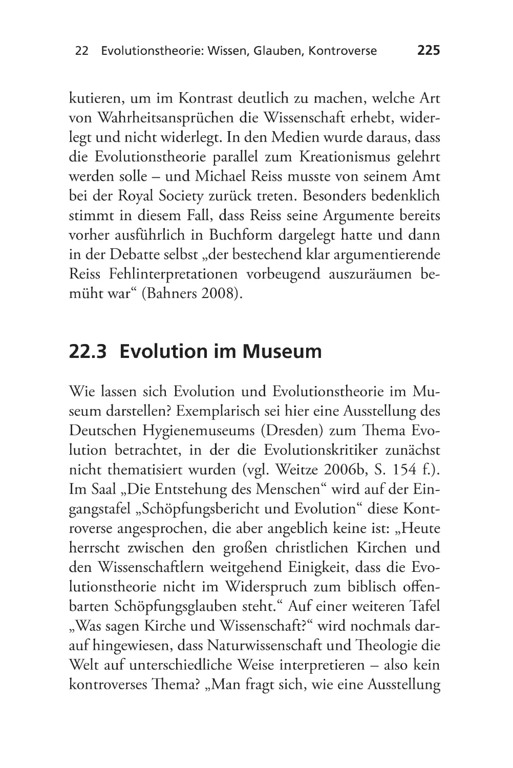 22.3 Evolution im Museum