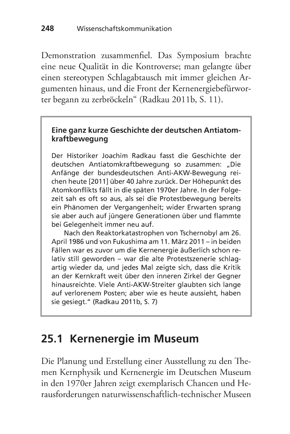 25.1 Kernenergie im Museum