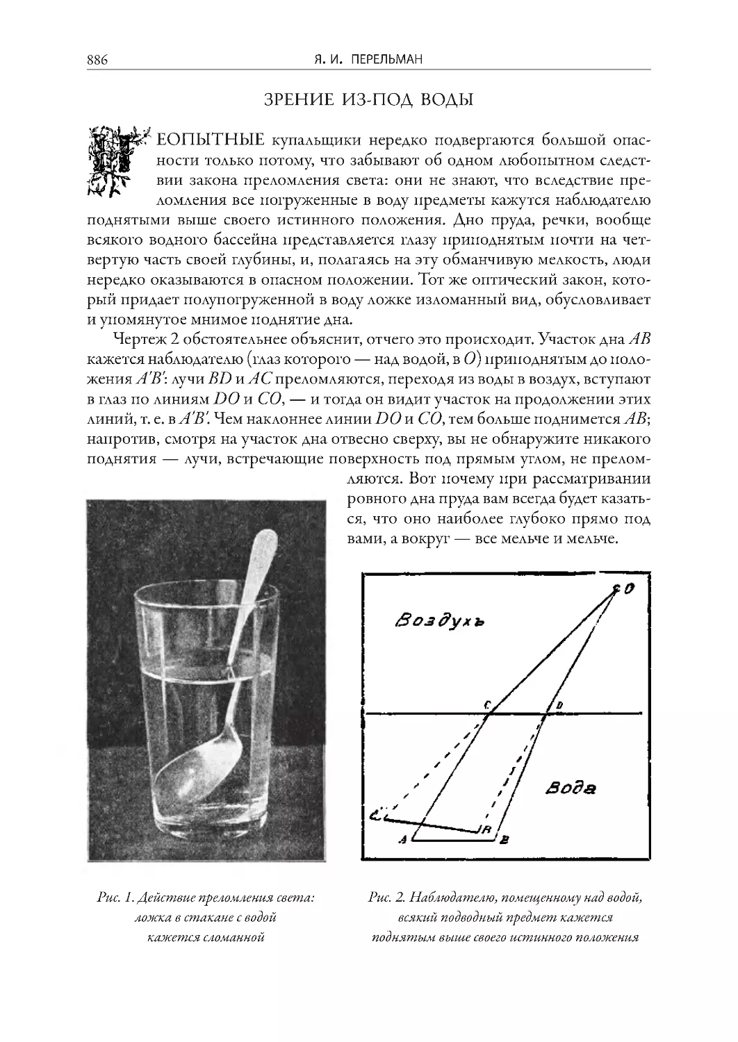 Зрение из-под воды