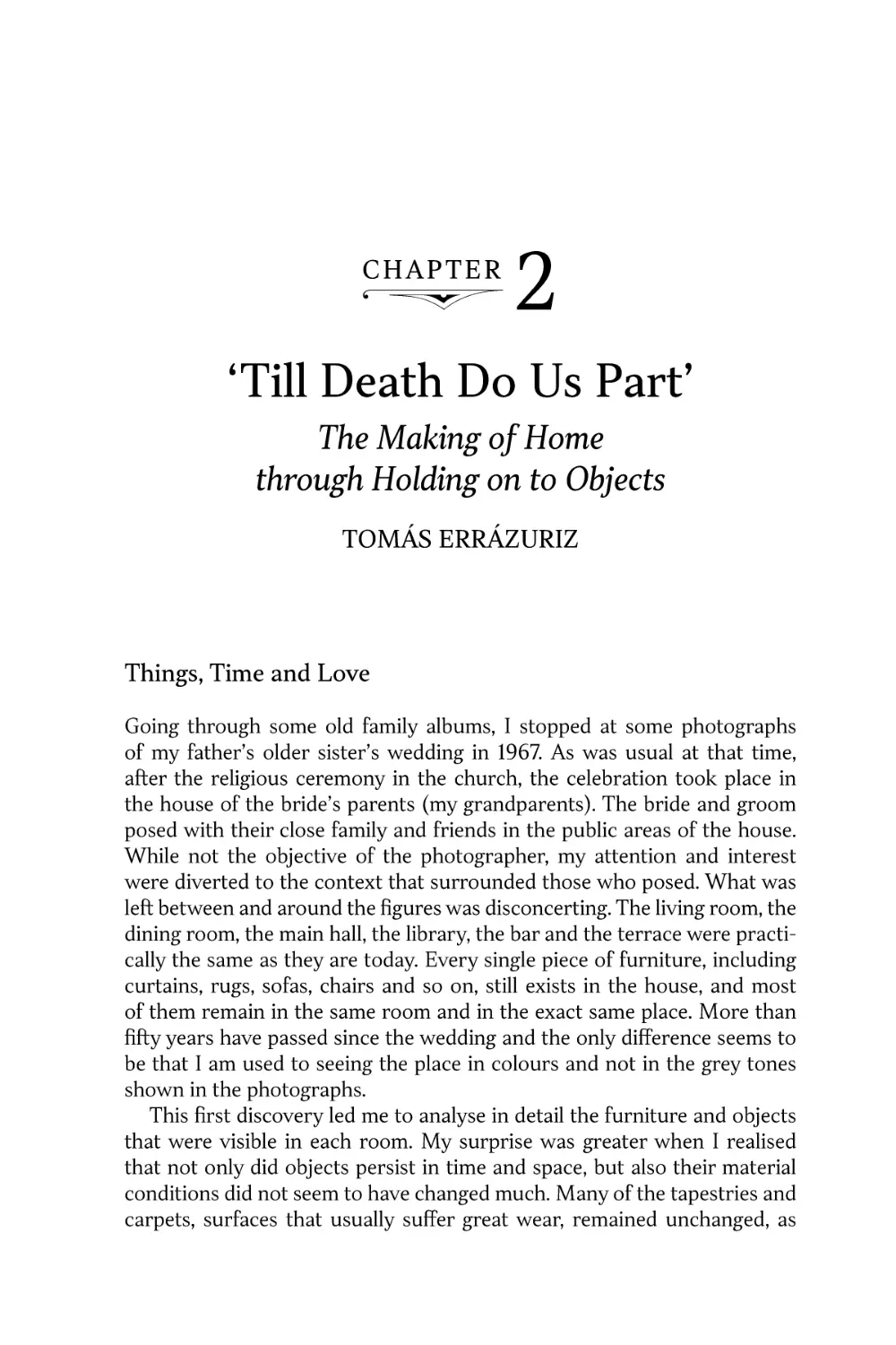 Chapter 2. ‘Till Death Do Us Part’