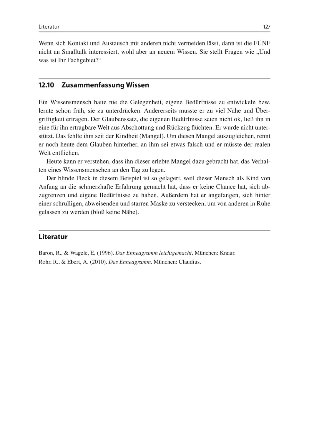 12.10 Zusammenfassung Wissen
Literatur