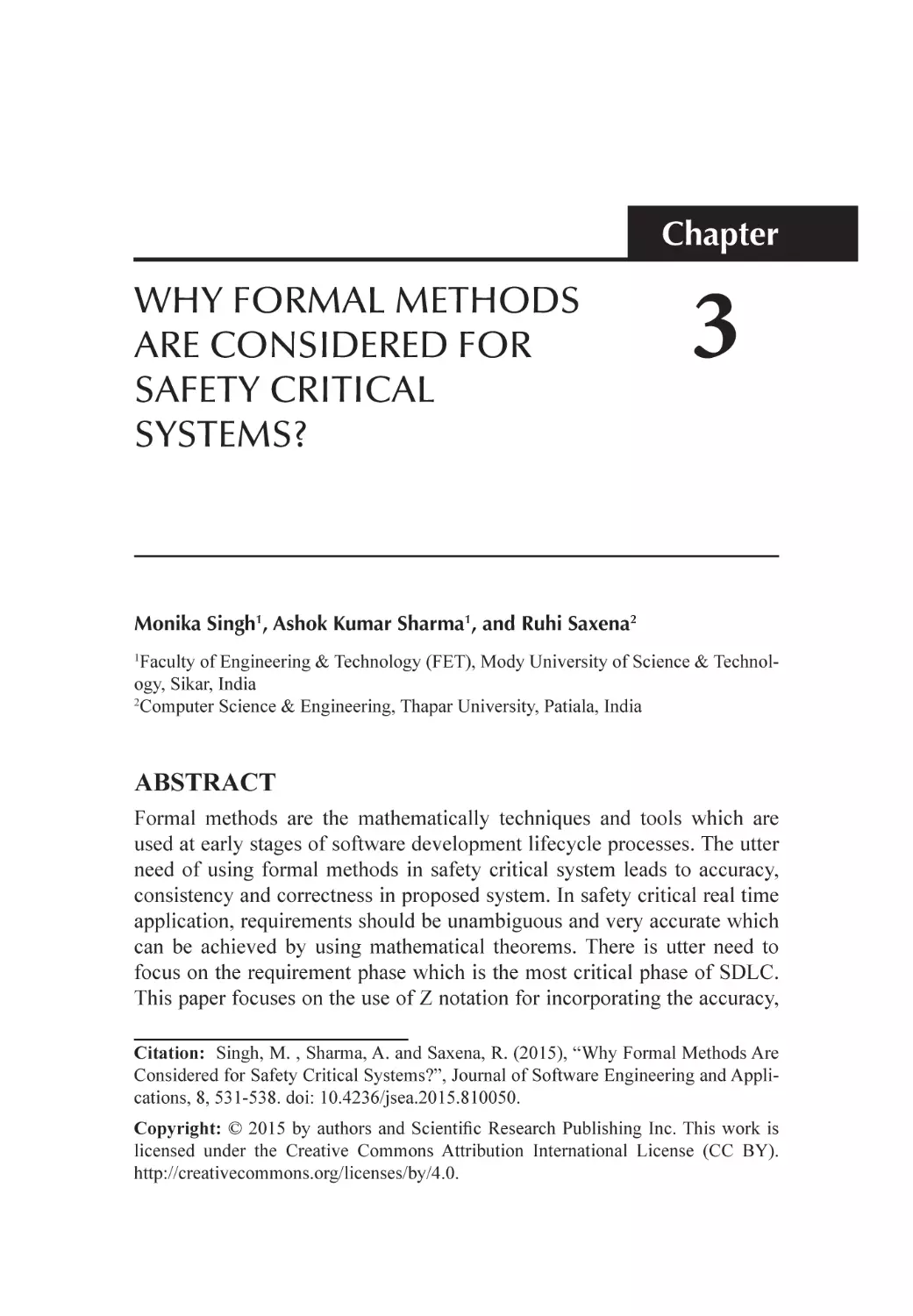 Chapter 3 Why Formal Methods Are Considered for Safety Critical Systems?
Abstract