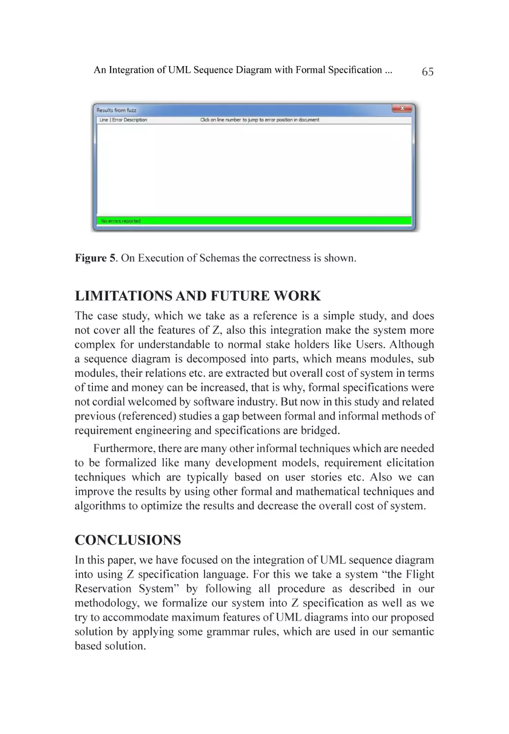 Limitations and Future Work
Conclusions