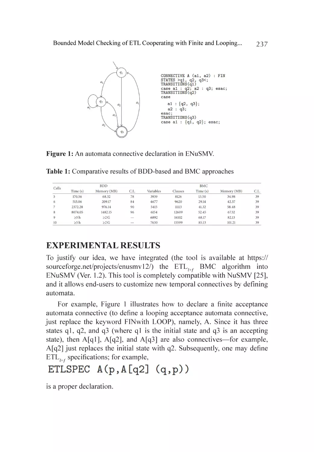 Experimental Results