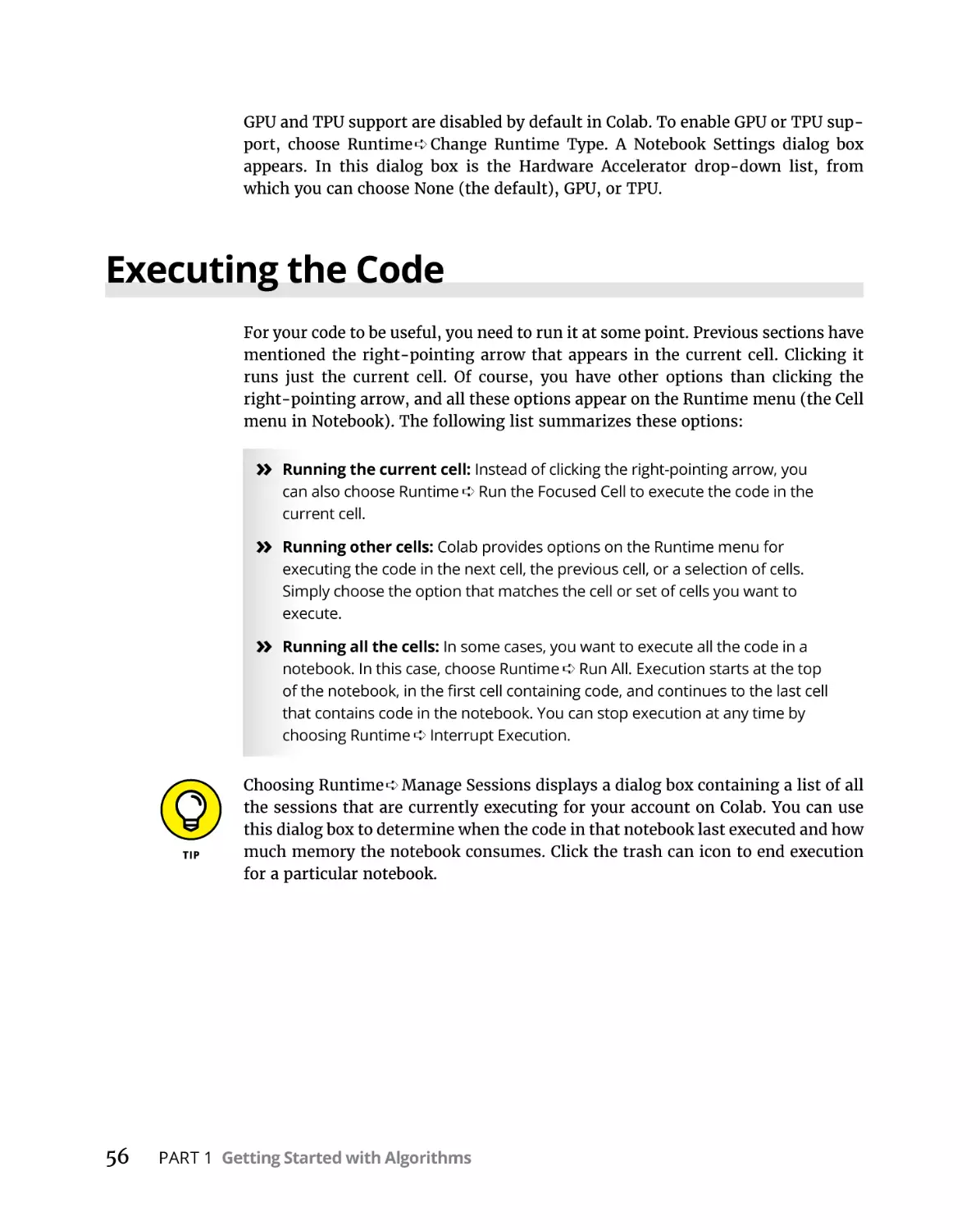 Executing the Code