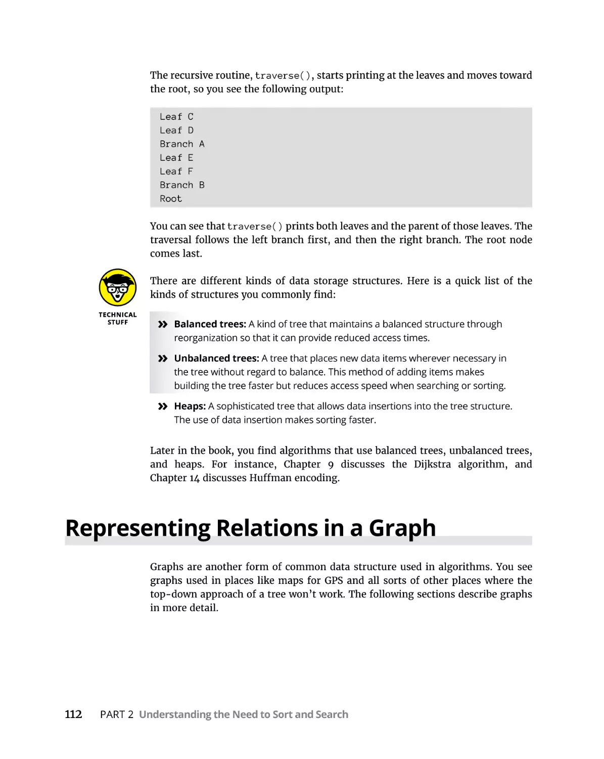 Representing Relations in a Graph