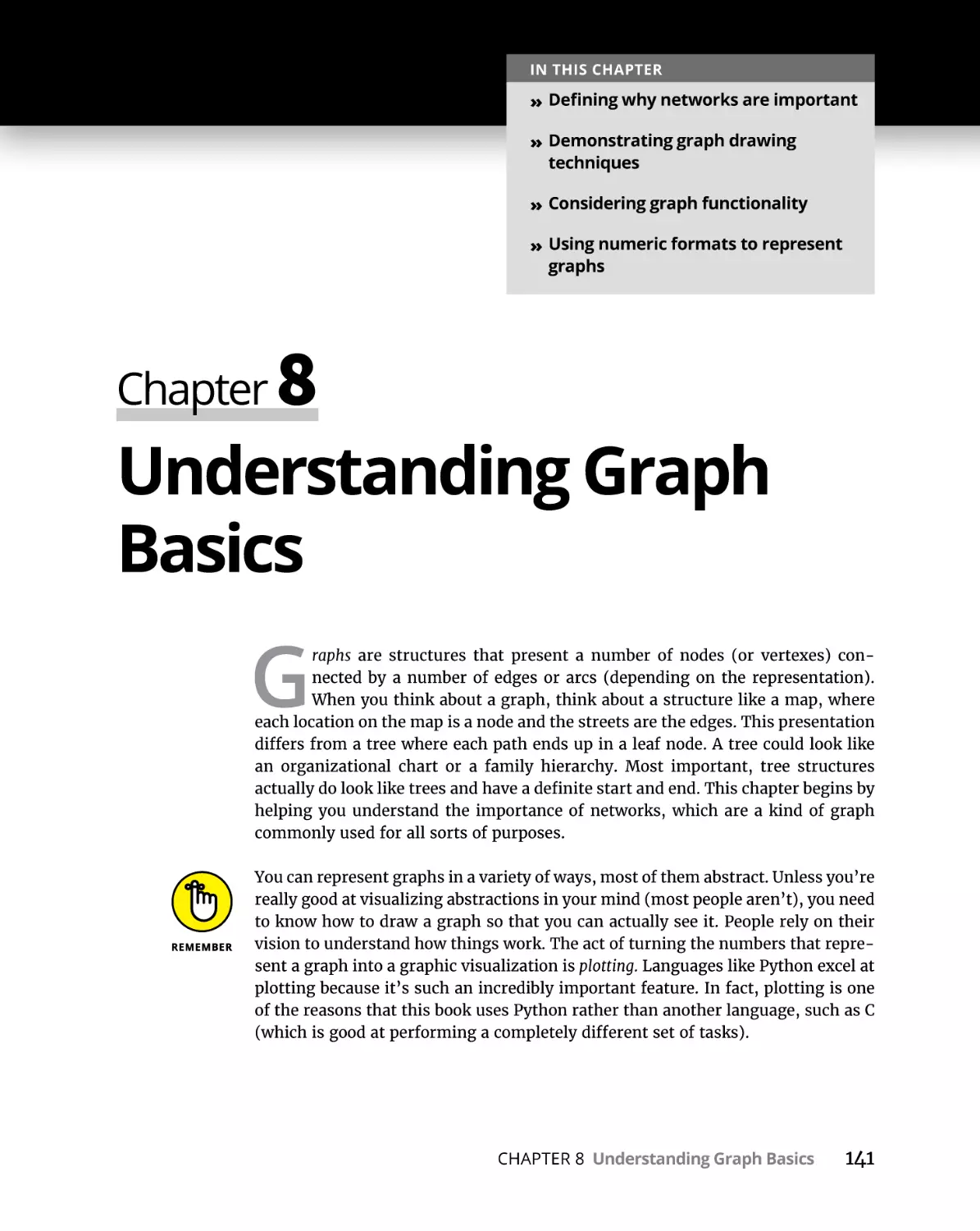 Chapter 8 Understanding Graph Basics