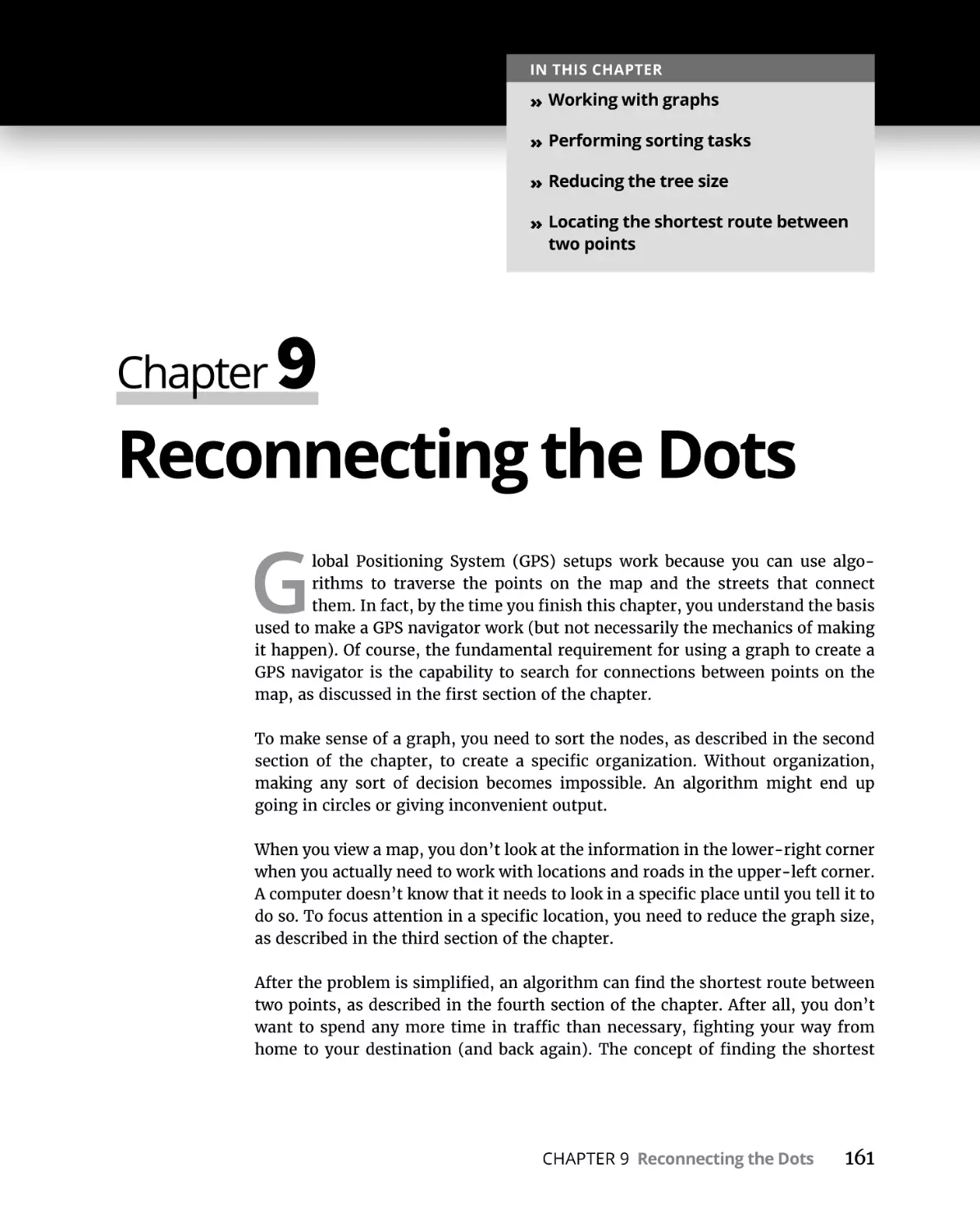 Chapter 9 Reconnecting the Dots