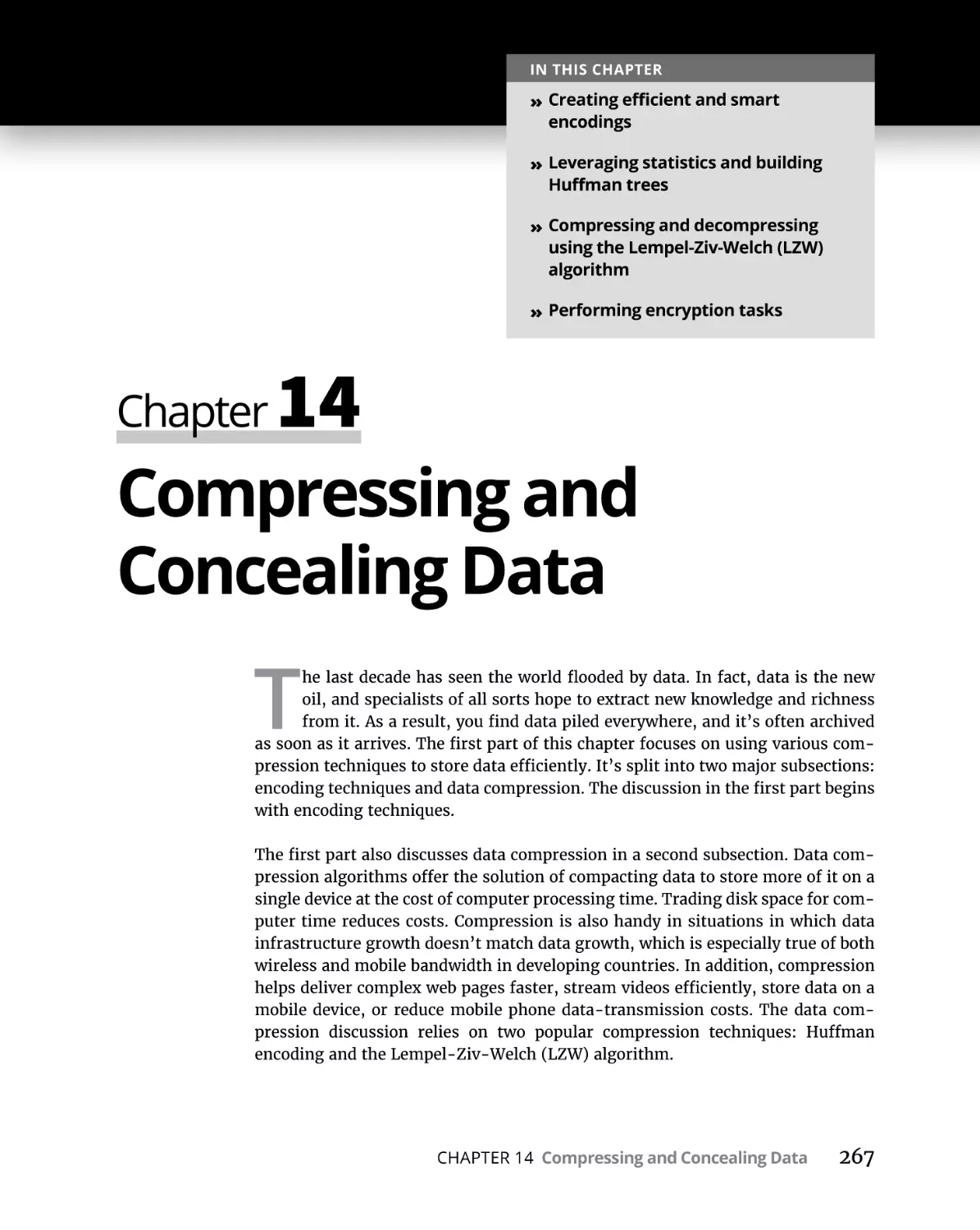 Chapter 14 Compressing and Concealing Data