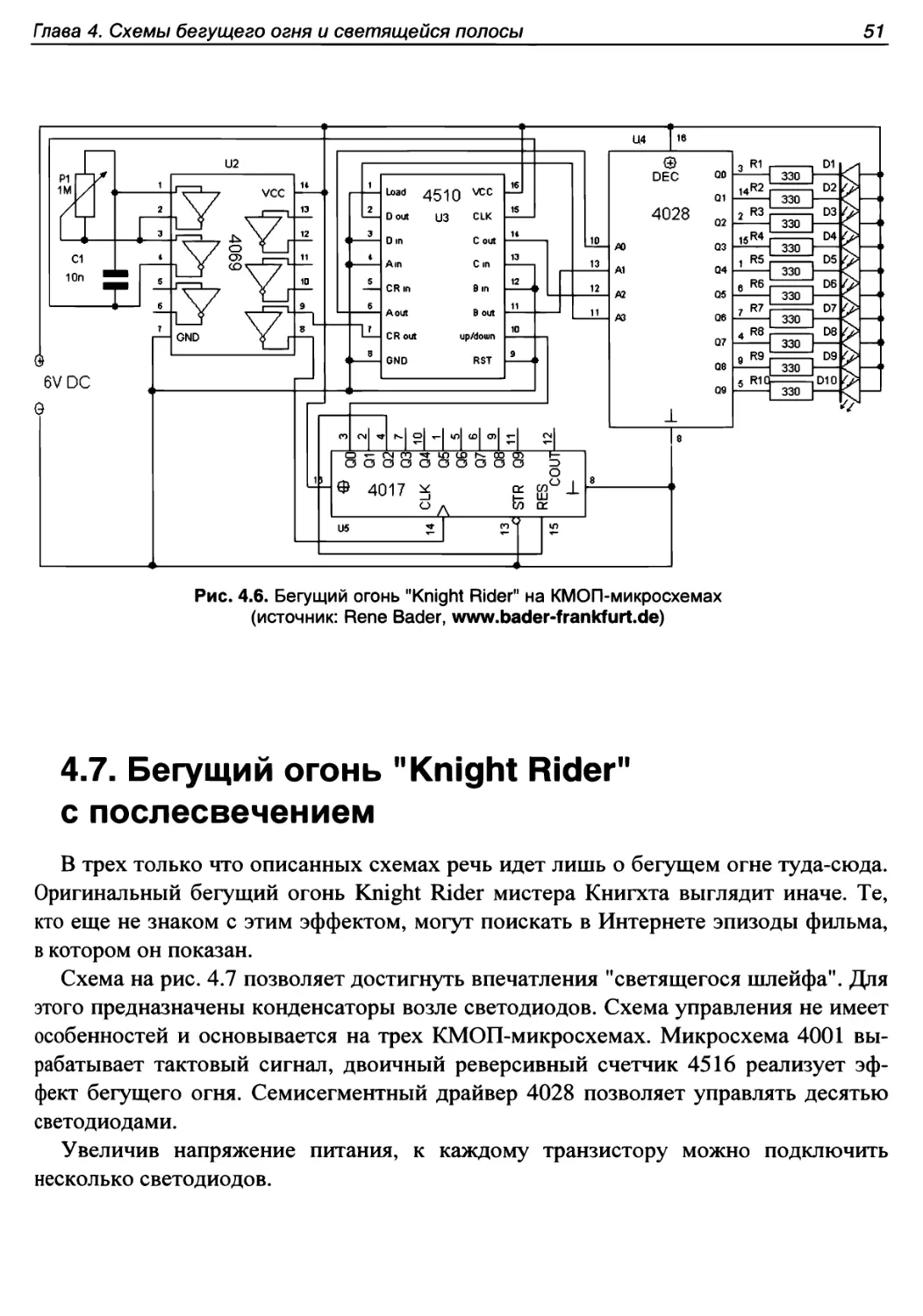 4.7. Бегущий огонь \