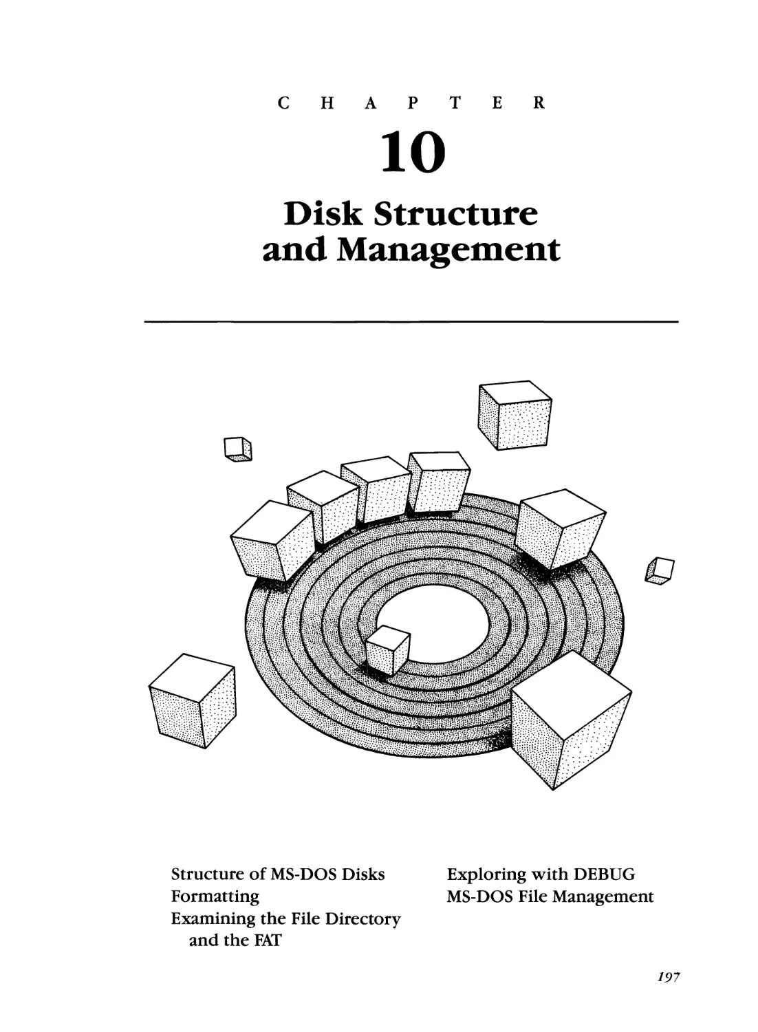 Chapter 10 - Disk Structure and Management