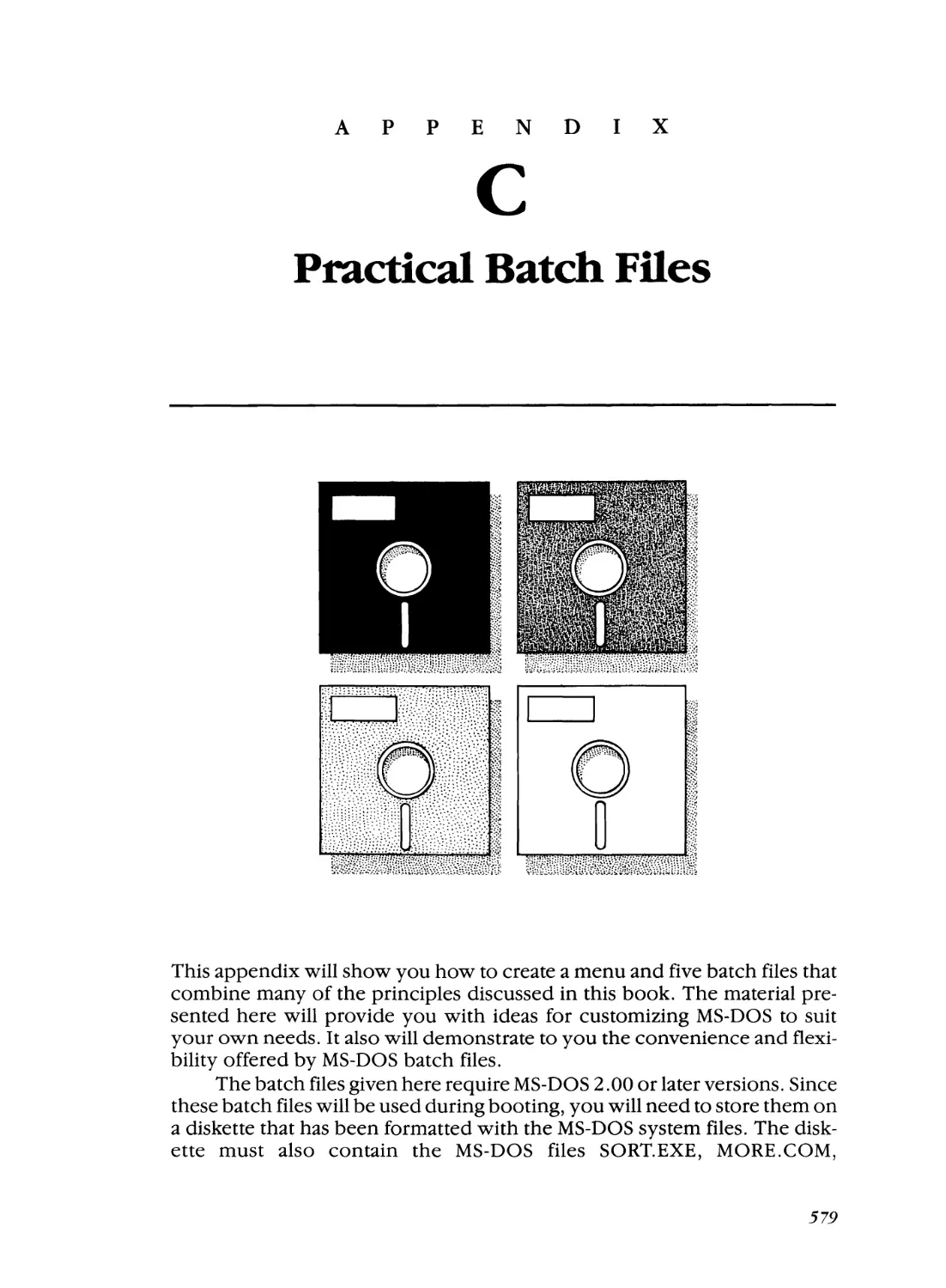 Appendix C - Practical Batch Files