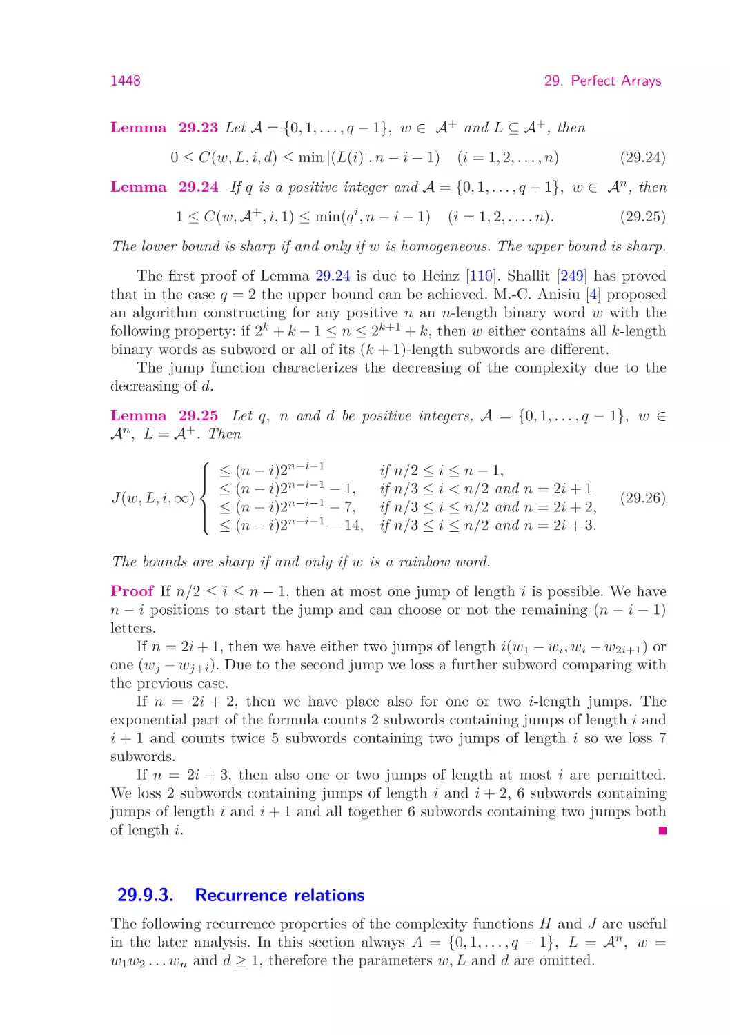 29.9.3.   Recurrence relations