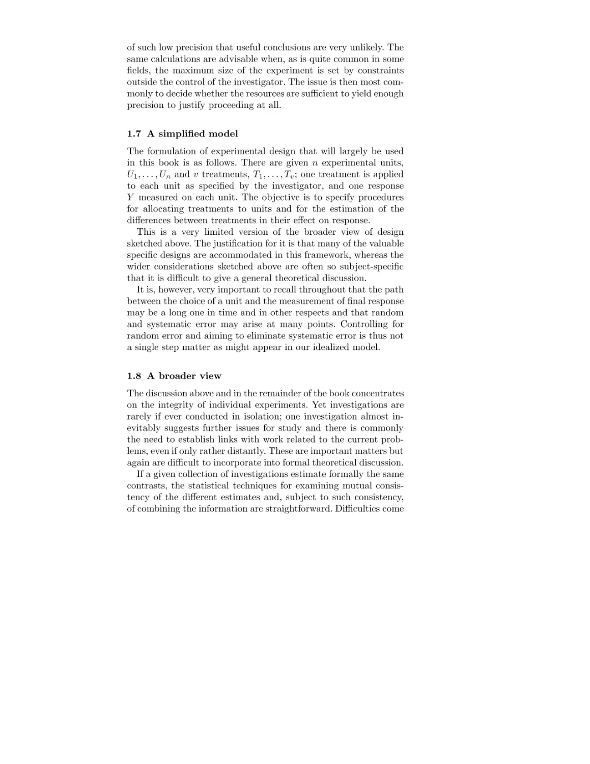 1.7 A simplified model
1.8 A broader view