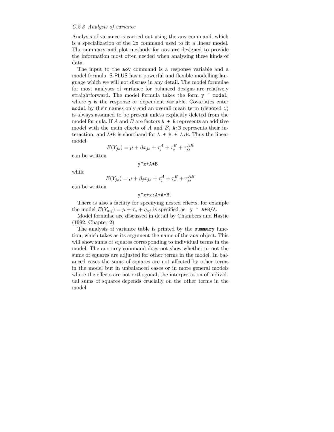 C.2.3 Analysis of variance