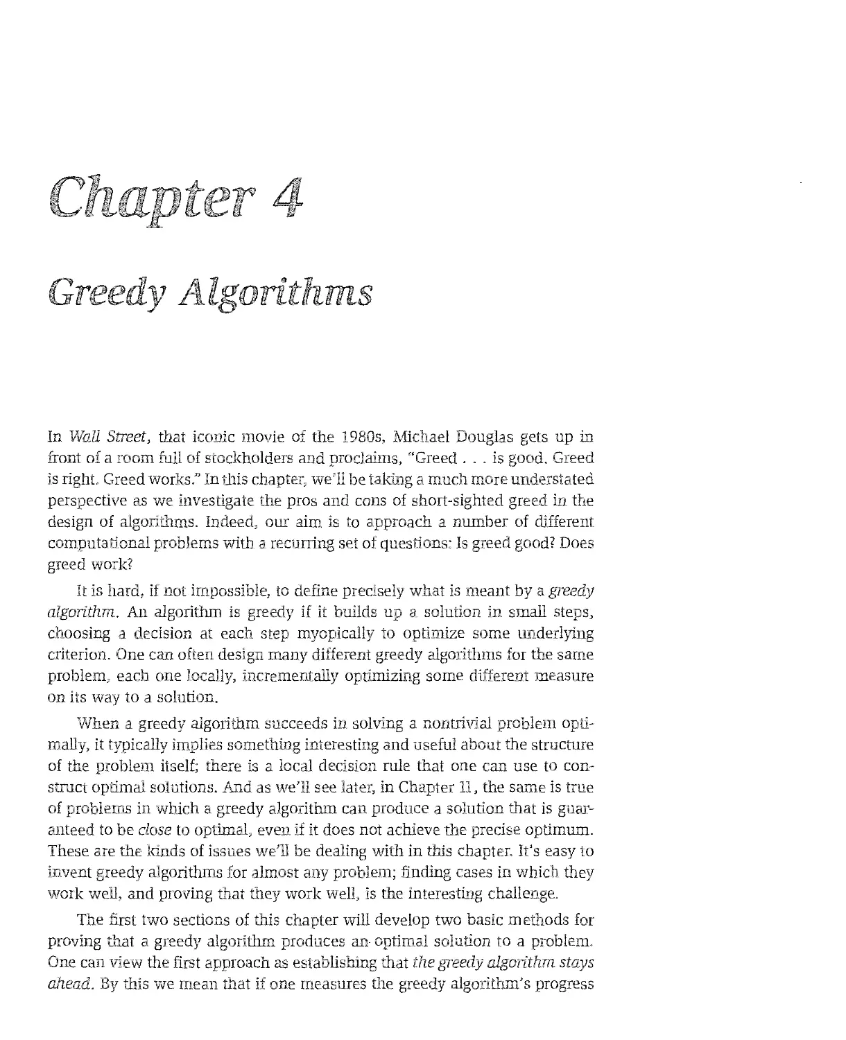 4 Greedy Algorithms