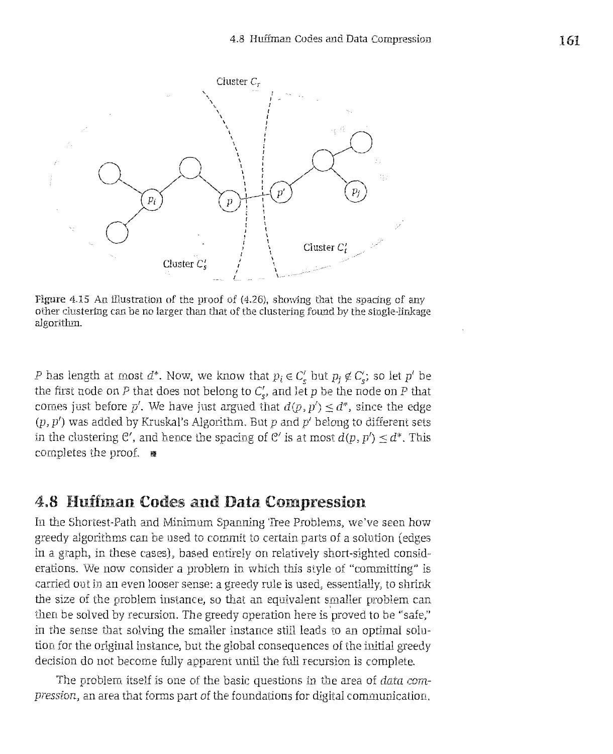 4.8 Huffman Codes and Data Compression