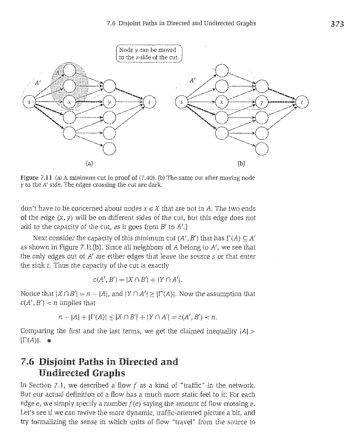 7.6 Disjoint Paths in Directed and Undirected Graphs