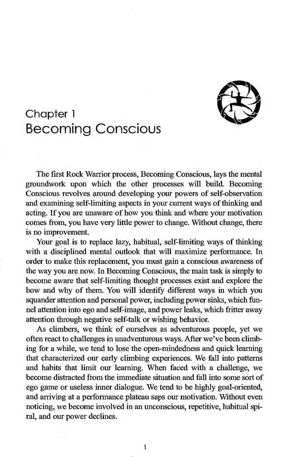 1. Becoming Conscious