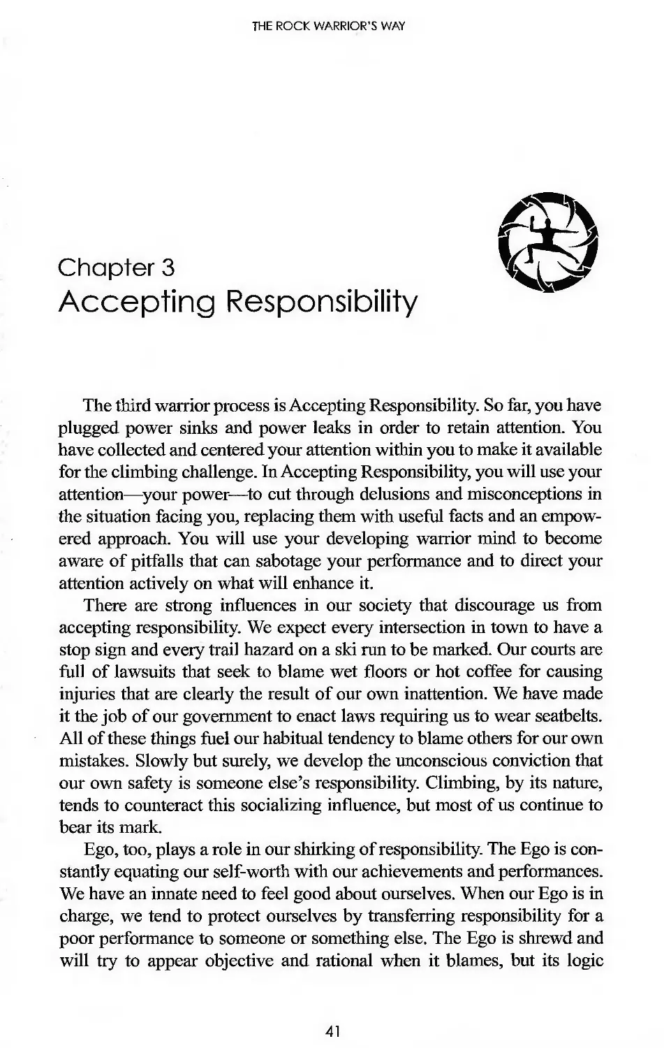 3. Accepting Responsibility