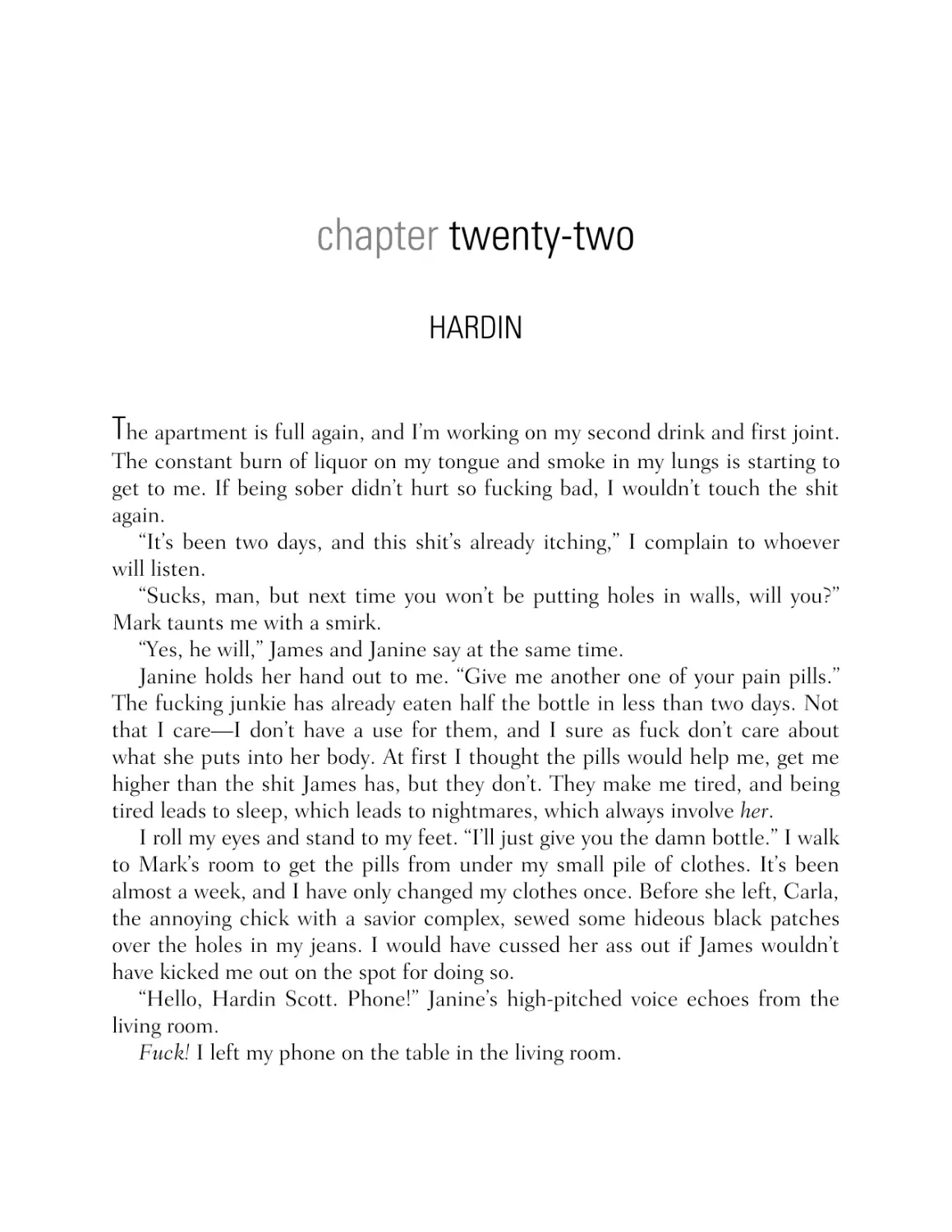 Chapter Twenty-Two