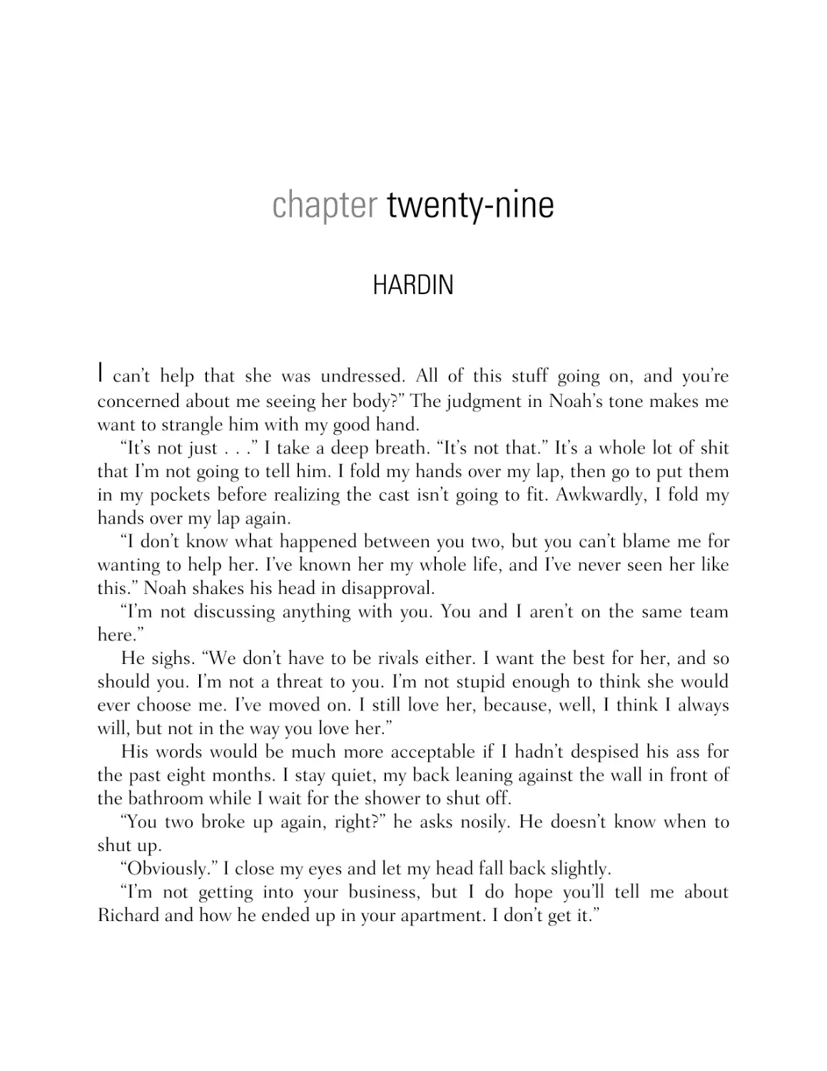 Chapter Twenty-Nine