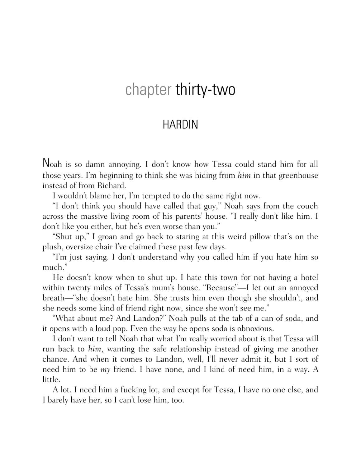 Chapter Thirty-Two