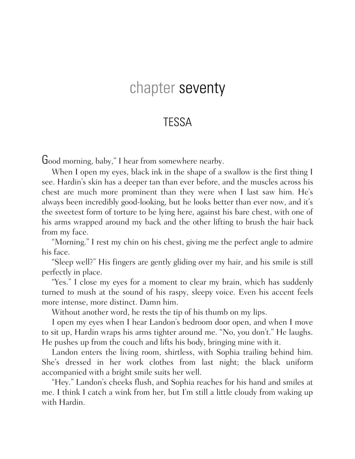 Chapter Seventy