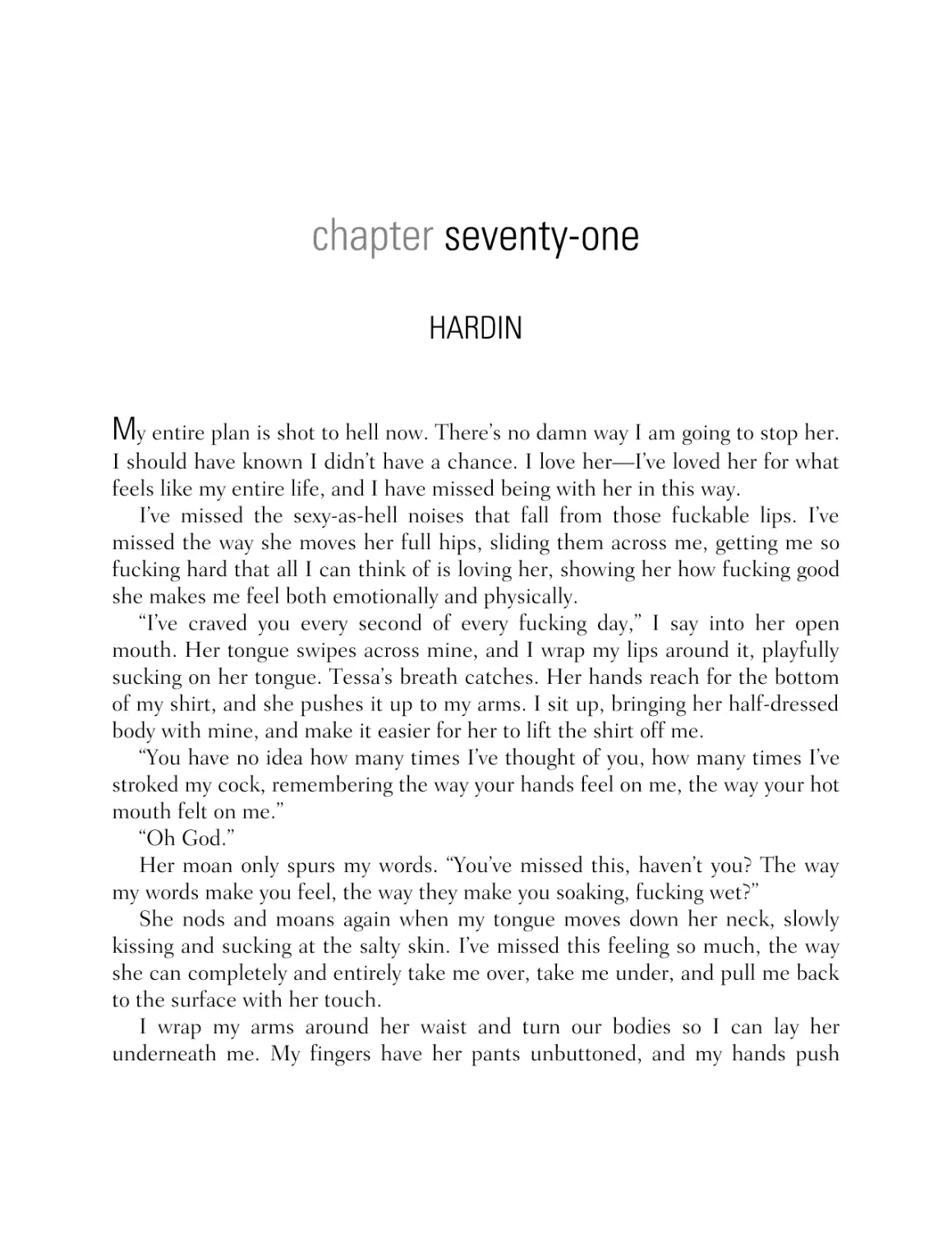 Chapter Seventy-One