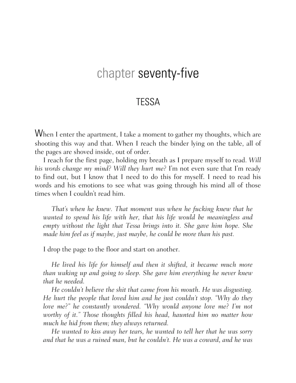 Chapter Seventy-Five